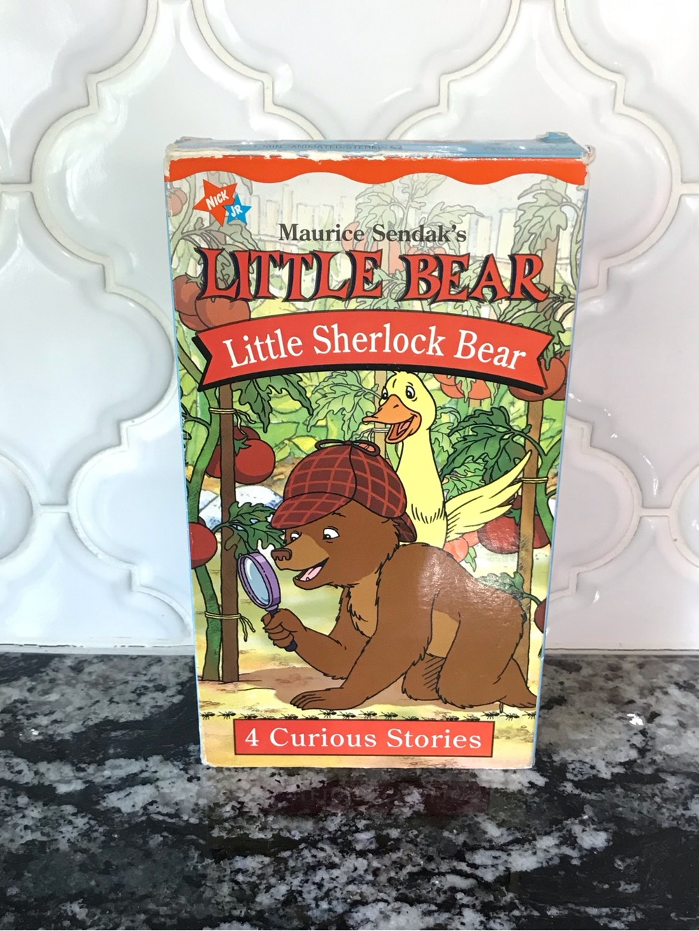 Little Bear Little Sherlock Bear VHS 1999 Maurice Sendak Tape Nick Jr RARE!